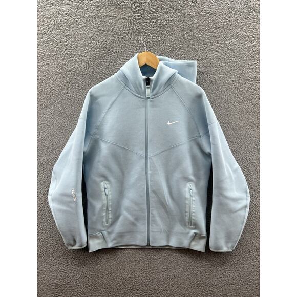 Nike X NOCTA Blue Tech Fleece Hoodie FD8453-428 Size Large - Picture 1 of 4